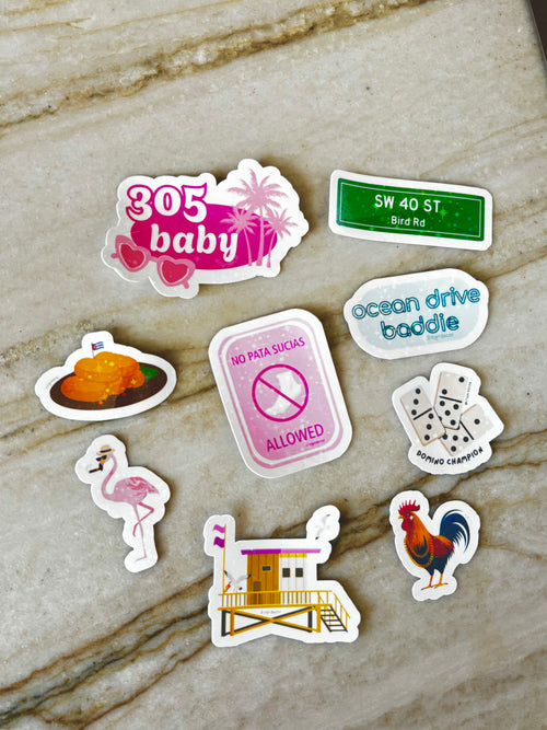 Domino Champion Waterproof Holographic Sticker