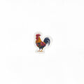 Papi Rooster Waterproof Holographic Glitter Sticker