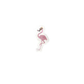 El Flamingo Cubano Waterproof Holographic Glitter Sticker